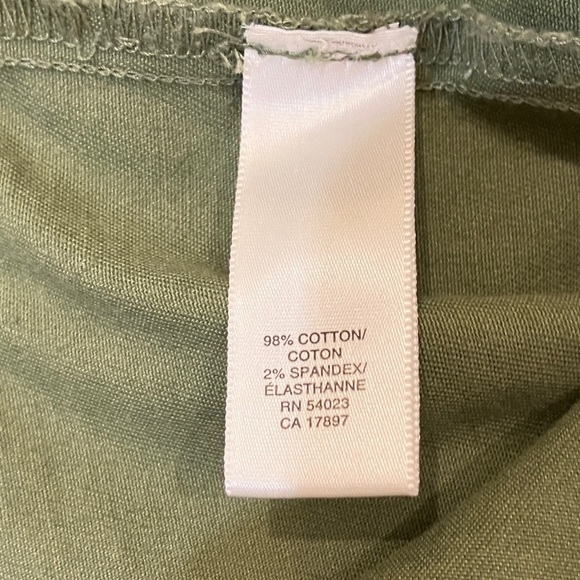 Banana Republic khaki Green pencil Stretch Skirt - Picture 3 of 13